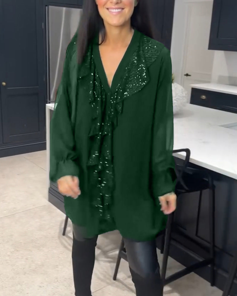 Laluna® | Stijlvolle Blouse met Ruffles