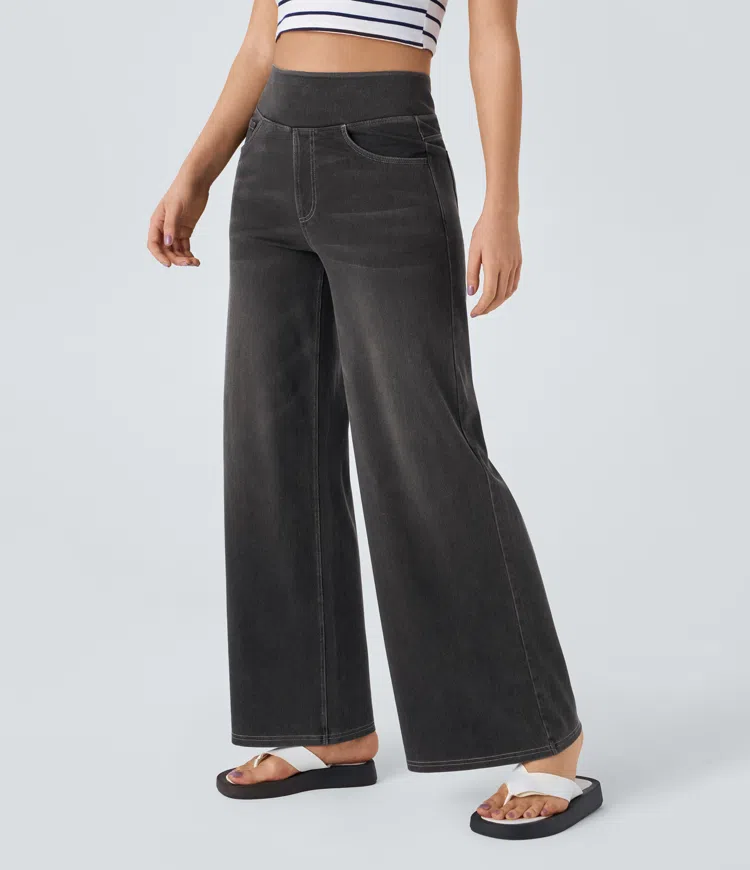 Laluna® | Comfortabele jeans met hoge taille