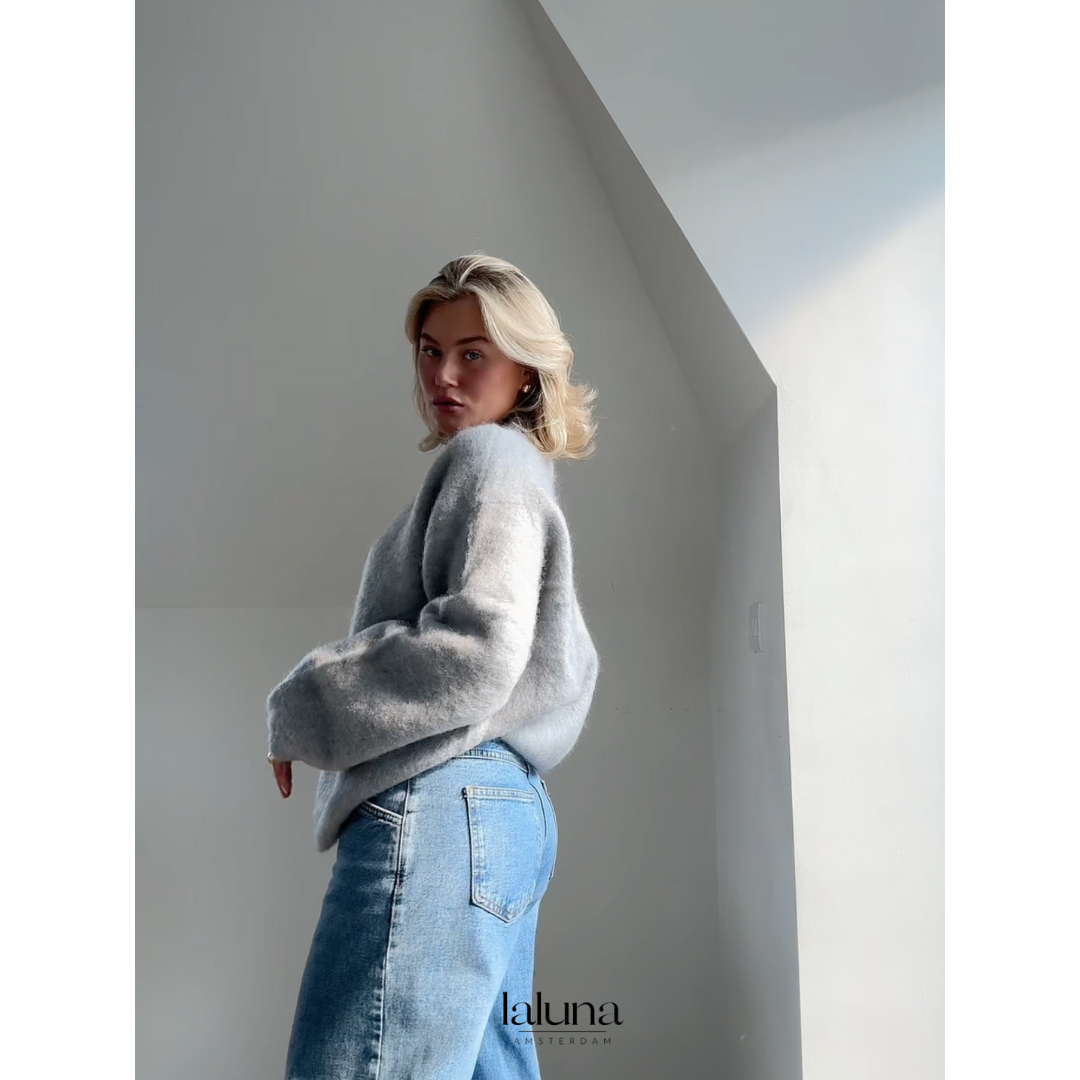 LALUNA® | MOHAIR CREWNECK