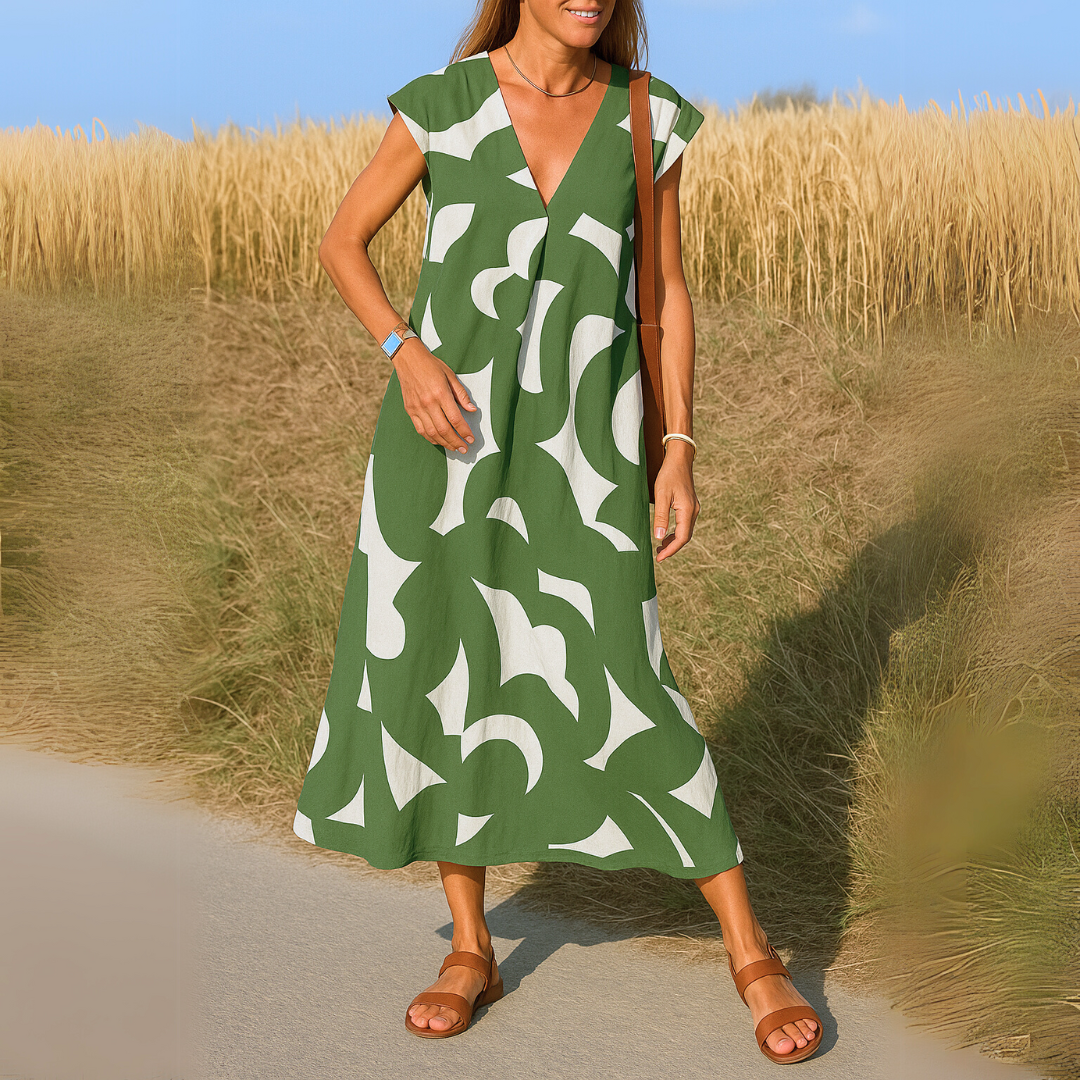 Valérie | V-loops zomerjurk