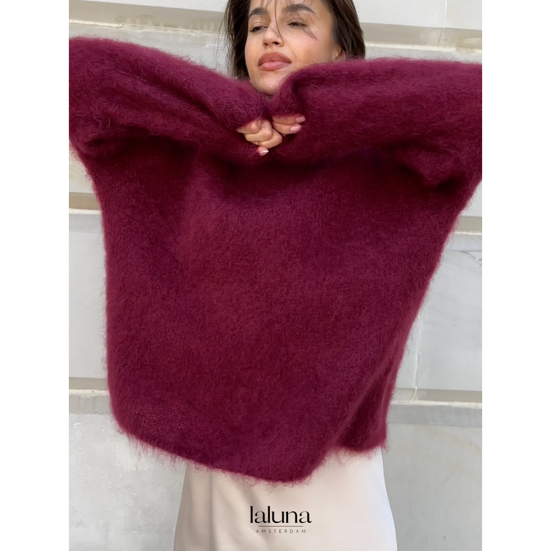 LALUNA® | MOHAIR CREWNECK