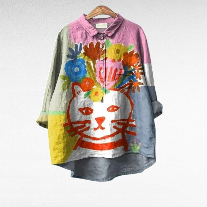 Laluna® | Modieuze Vintage Blouse