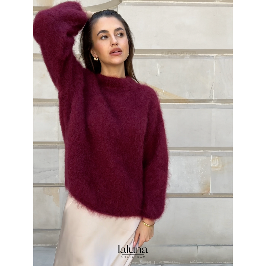 LALUNA® | MOHAIR CREWNECK
