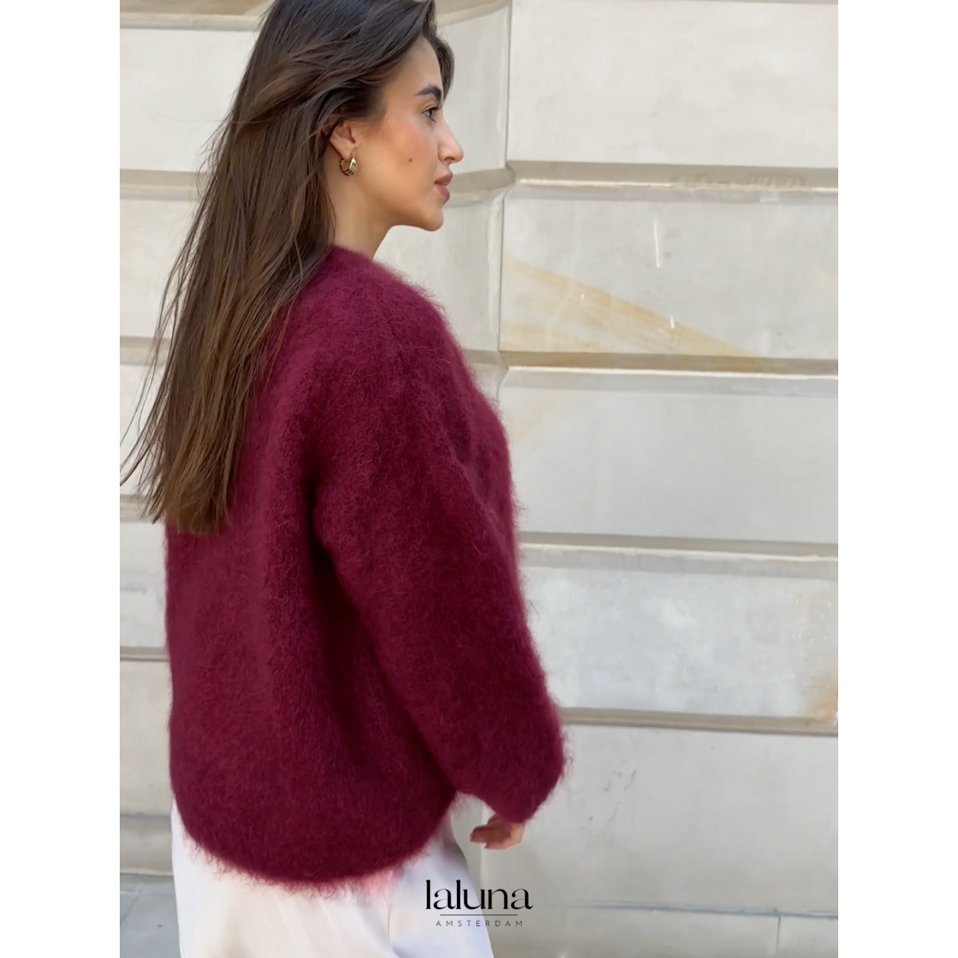 LALUNA® | MOHAIR CREWNECK