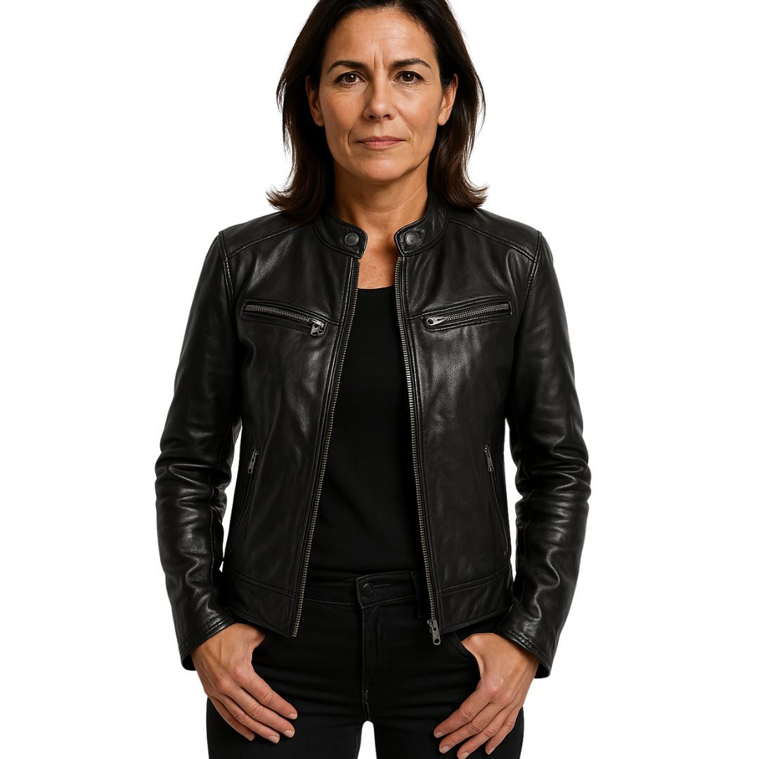 Laluna® | Casual Leren Jack