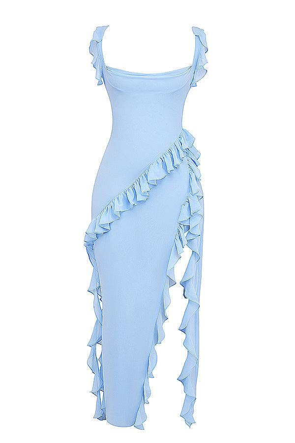 Laluna® | Maxi jurk Met Ruches