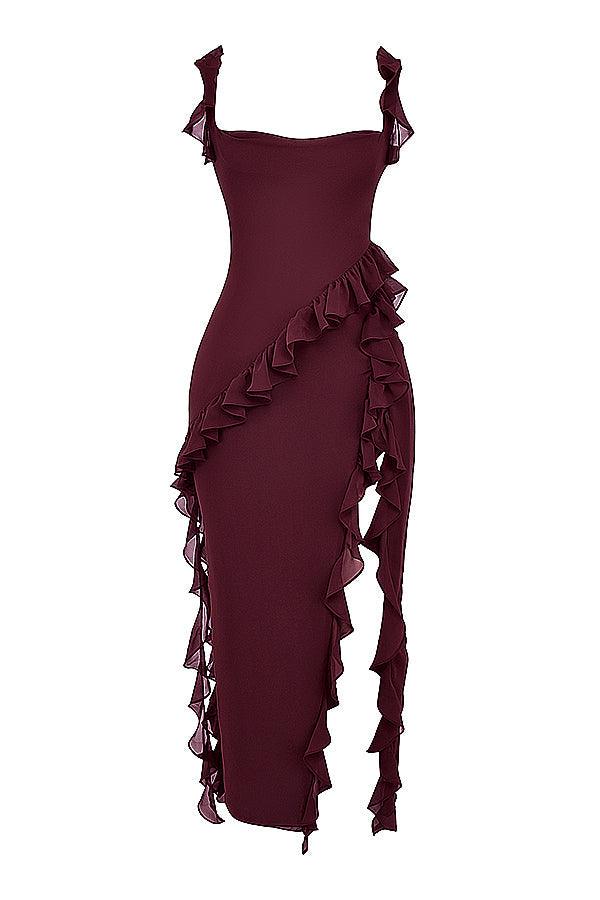 Laluna® | Maxi jurk Met Ruches