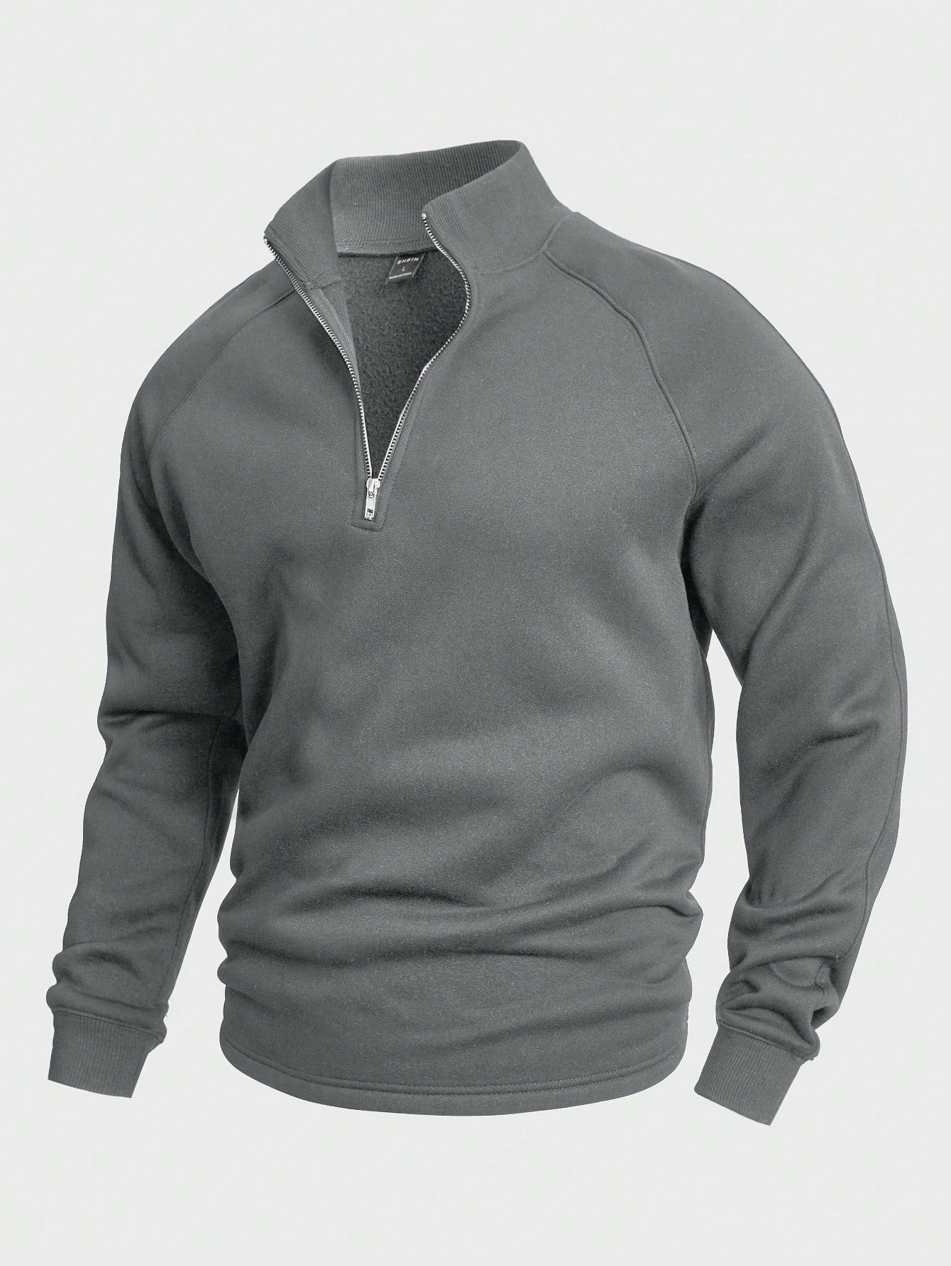 LALUNA® | CASUAL HALF ZIP SWEATER