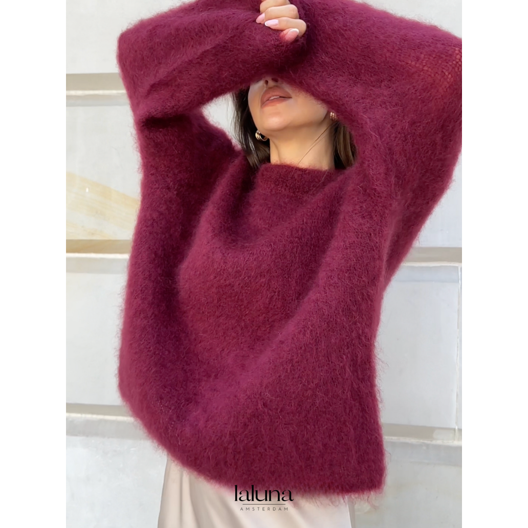 LALUNA® | MOHAIR CREWNECK