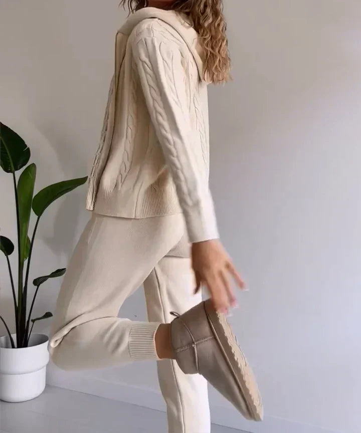 LALUNA® |TWEEDELIGE LUXE KNIT SET