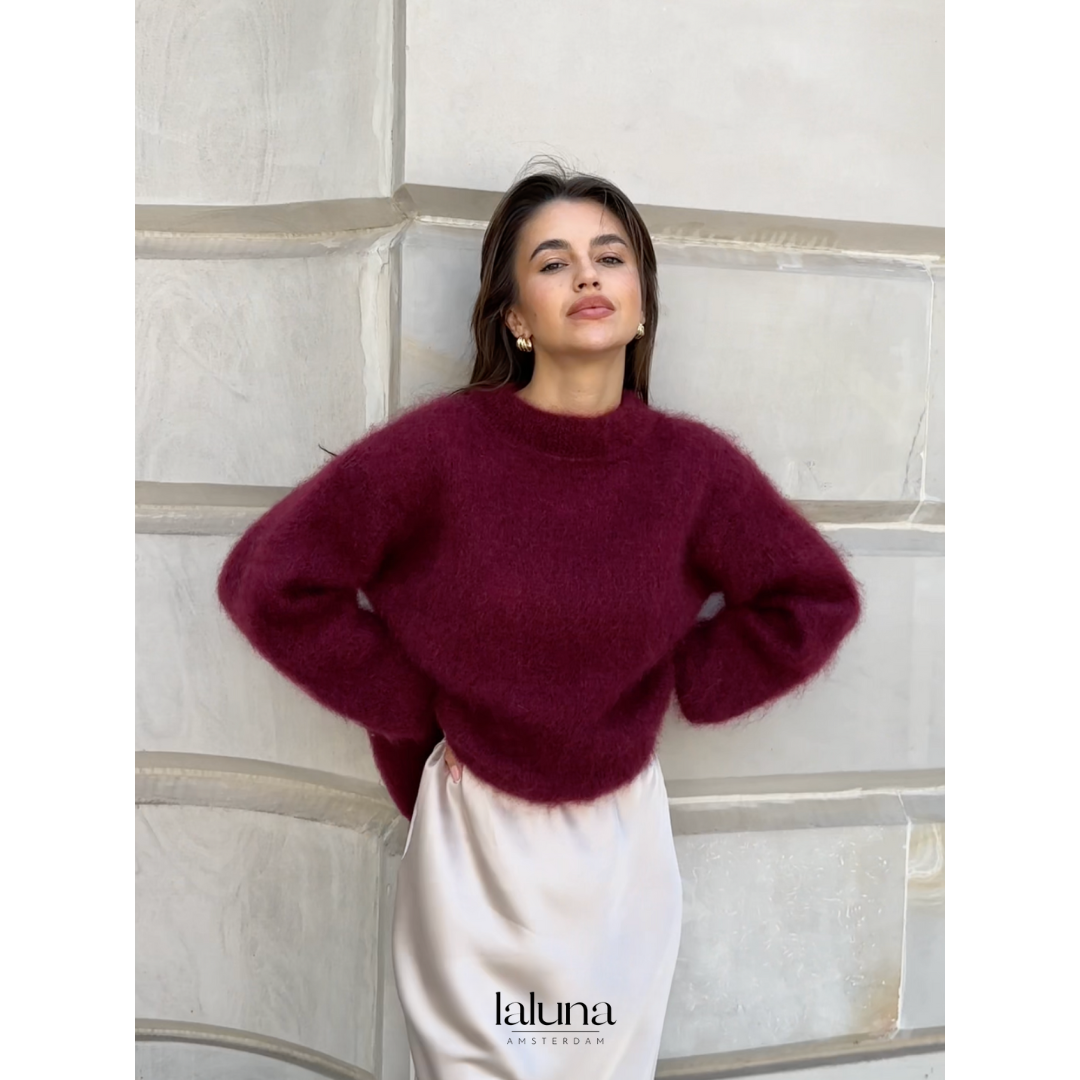 LALUNA® | MOHAIR CREWNECK