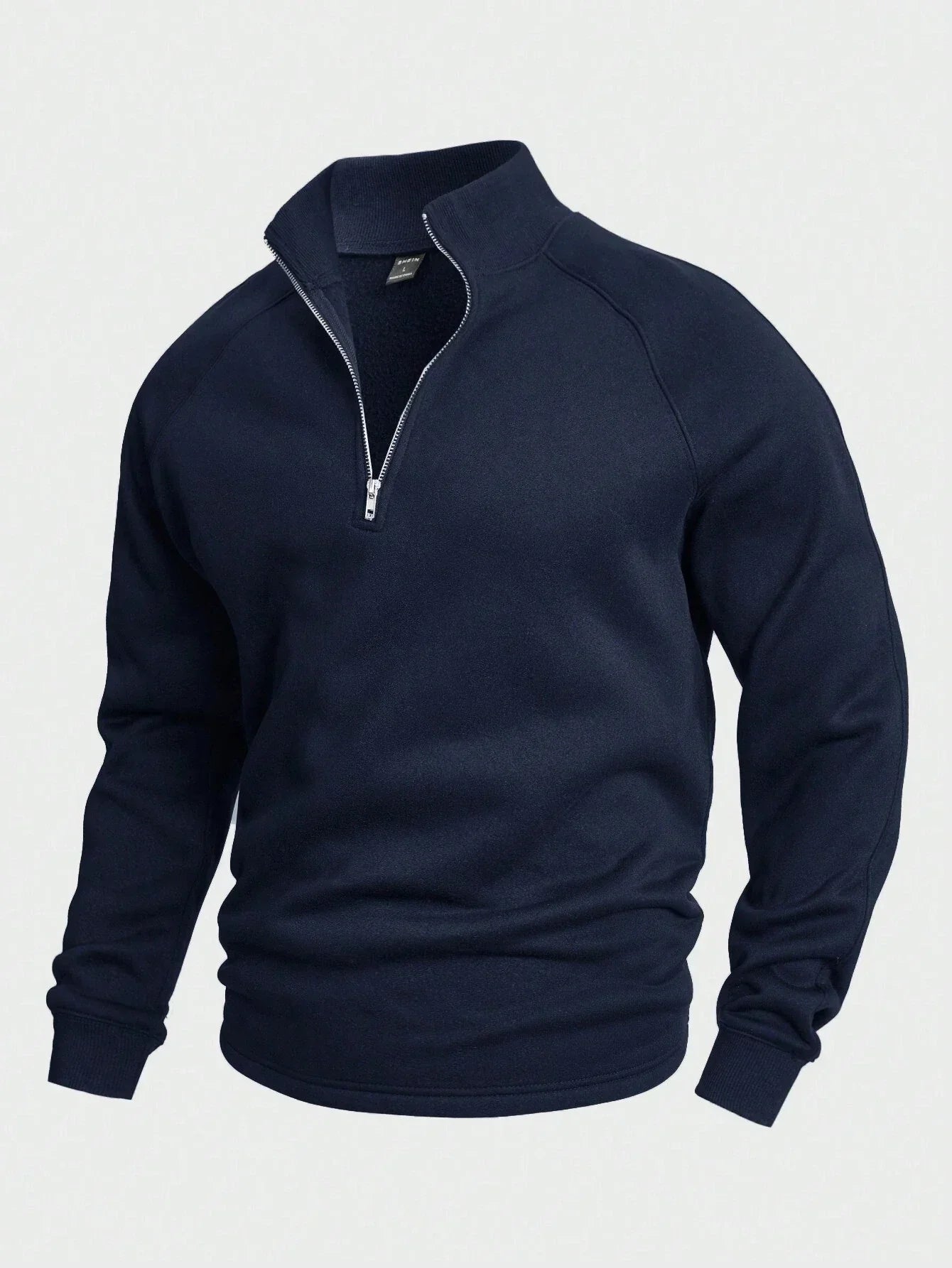 LALUNA® | CASUAL HALF ZIP SWEATER