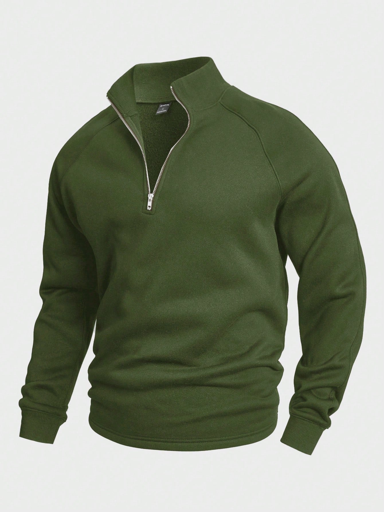 LALUNA® | CASUAL HALF ZIP SWEATER