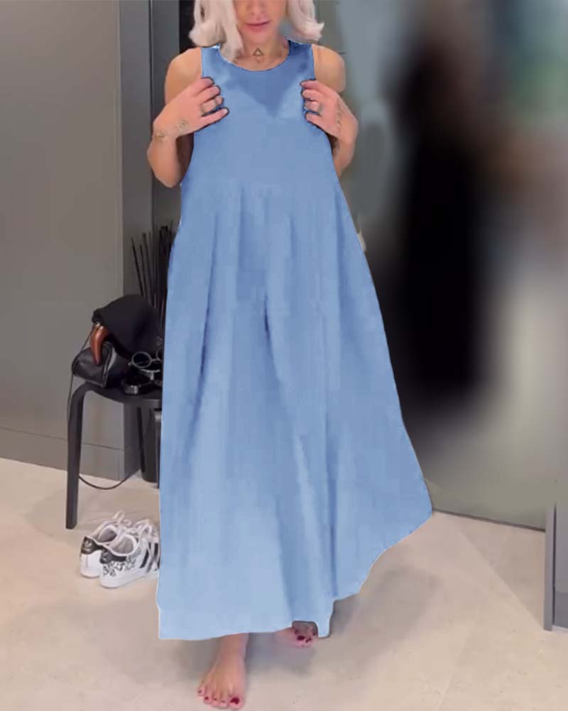 Laluna® | Elegante Geplooide Tankjurk
