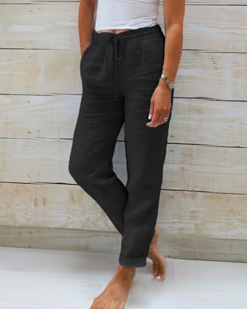 Laluna® | Casual Katoenen Linnen Broek (1+1 GRATIS)