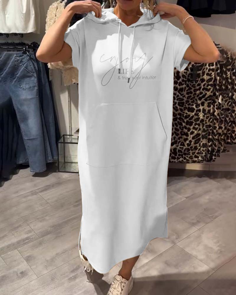 Laluna® | Elegante Jurk Met Capuchon