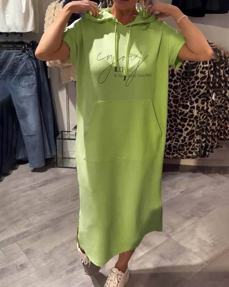 Laluna® | Elegante Jurk Met Capuchon