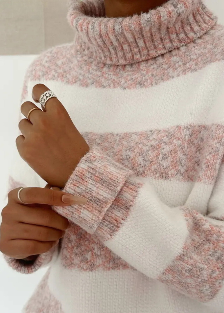 LALUNA® | COZY STRIPED KNIT