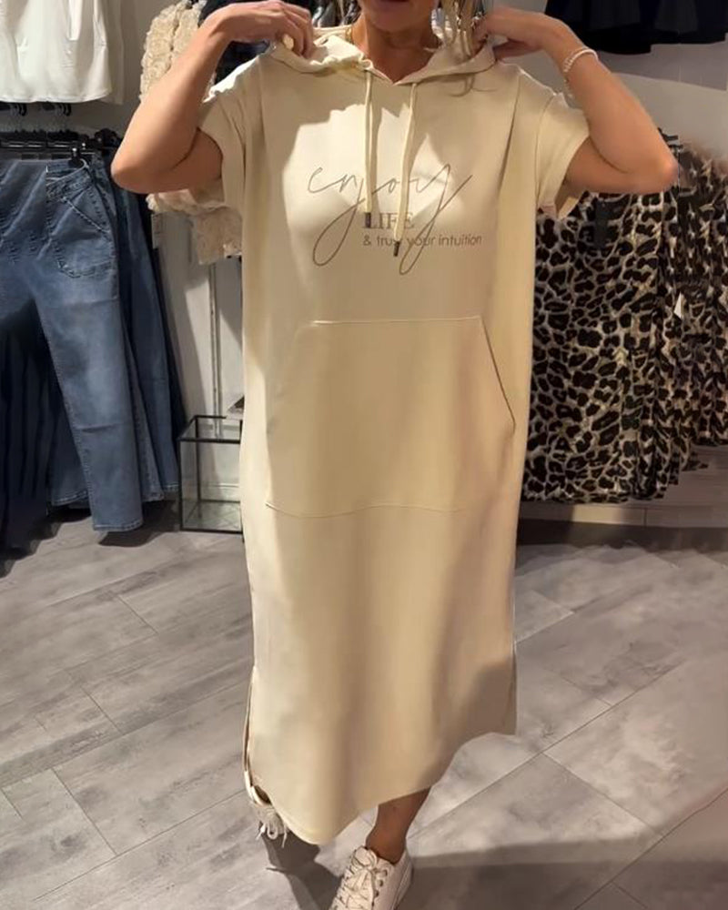 Laluna® | Elegante Jurk Met Capuchon