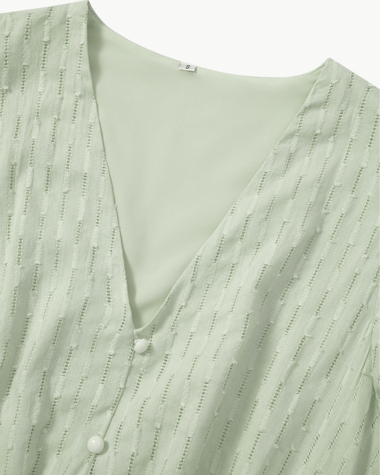 Lara | V-hals midi-jurk