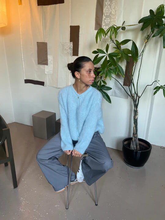 LALUNA®  | MOHAIR CARDIGAN