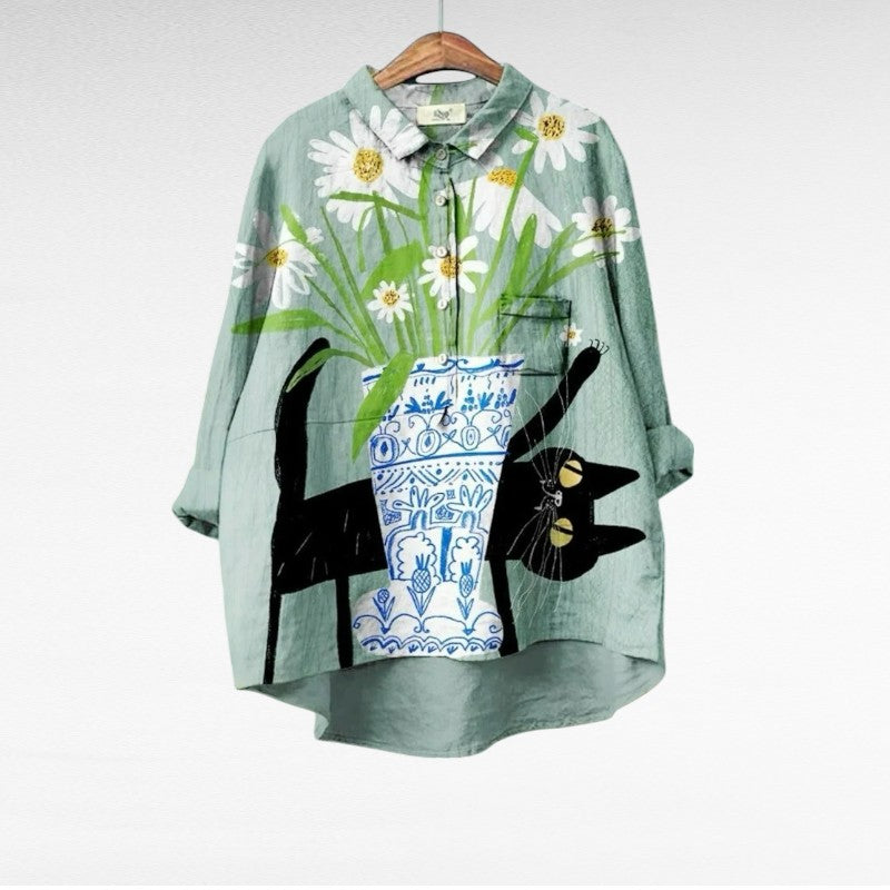 Laluna® | Modieuze Vintage Blouse