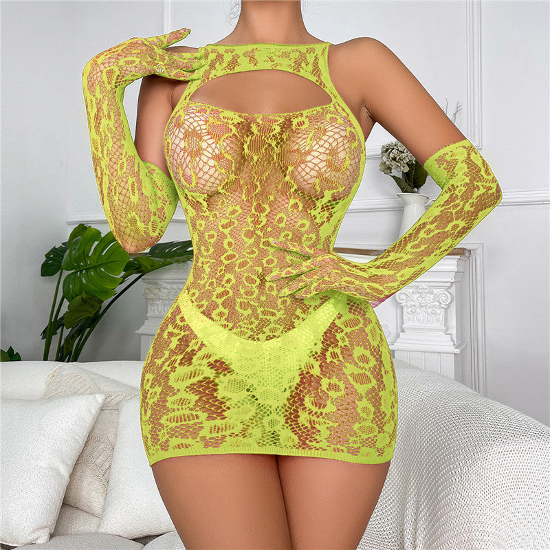 Transparante Sexy Lingerie Set