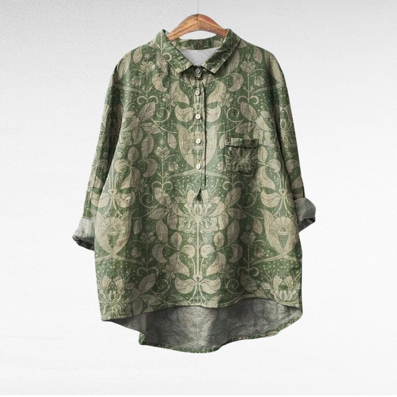 Laluna® | Klassieke Bloemenblouses