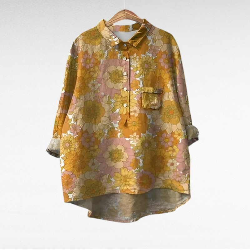 Laluna® | Klassieke Bloemenblouses