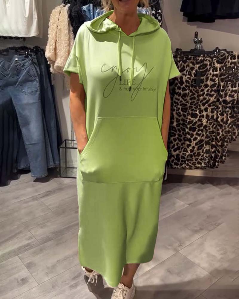 Laluna® | Elegante Jurk Met Capuchon