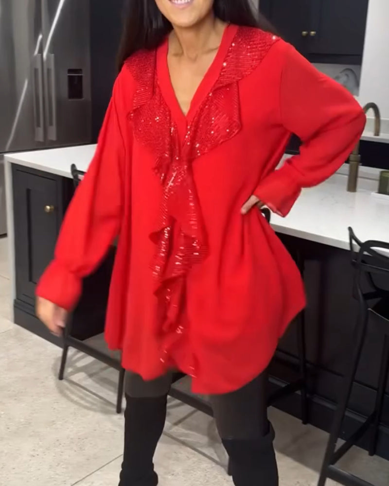 Laluna® | Stijlvolle Blouse met Ruffles