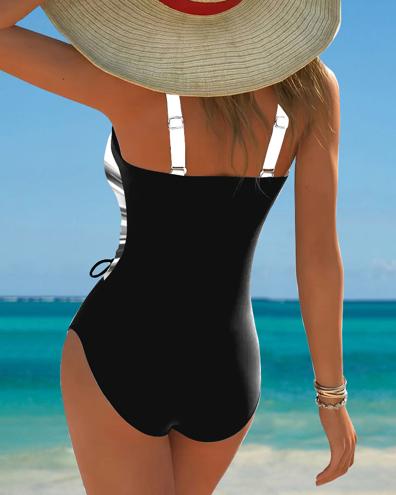 Laluna® | Zwempak met contrastkoord