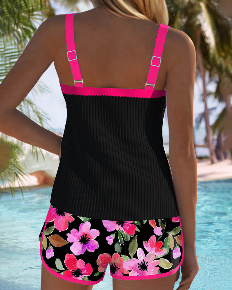 Laluna® | Tweedelige Elegante Tankini Set