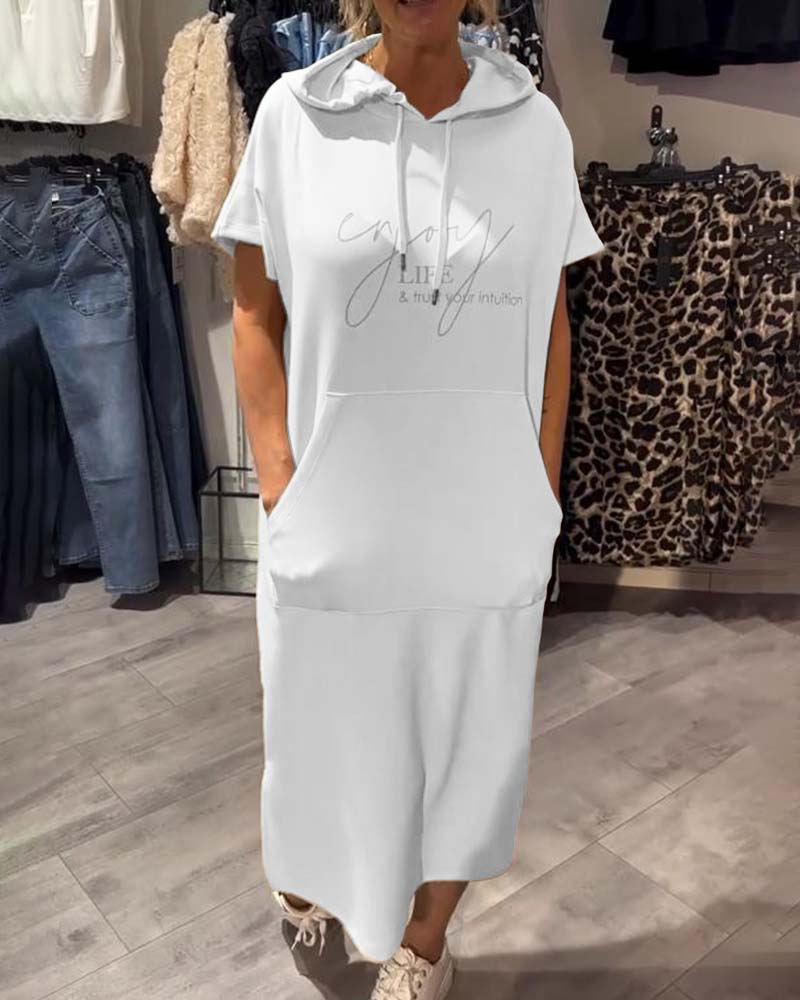 Laluna® | Elegante Jurk Met Capuchon