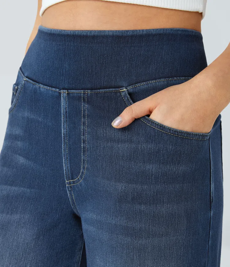Laluna® | Comfortabele jeans met hoge taille