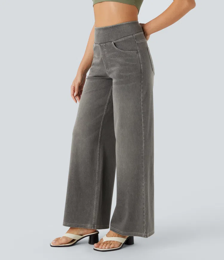 Laluna® | Comfortabele jeans met hoge taille