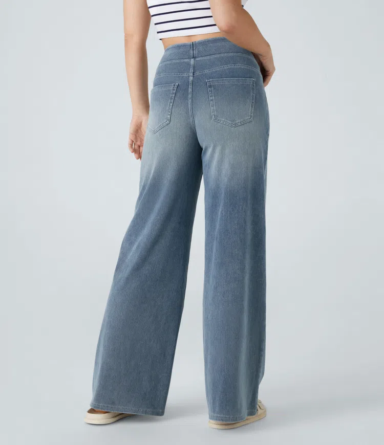 Laluna® | Comfortabele jeans met hoge taille