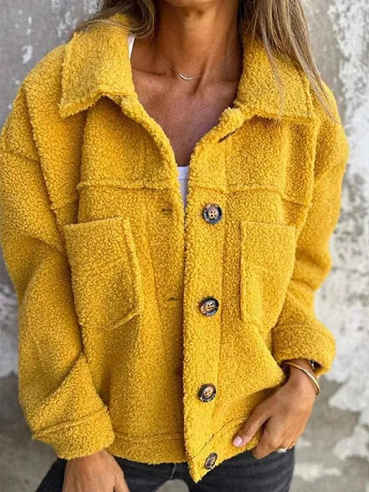 Laluna® | Modieuze wollen coat