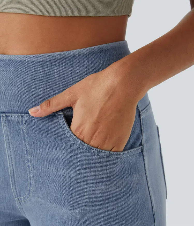 Laluna® | Comfortabele jeans met hoge taille