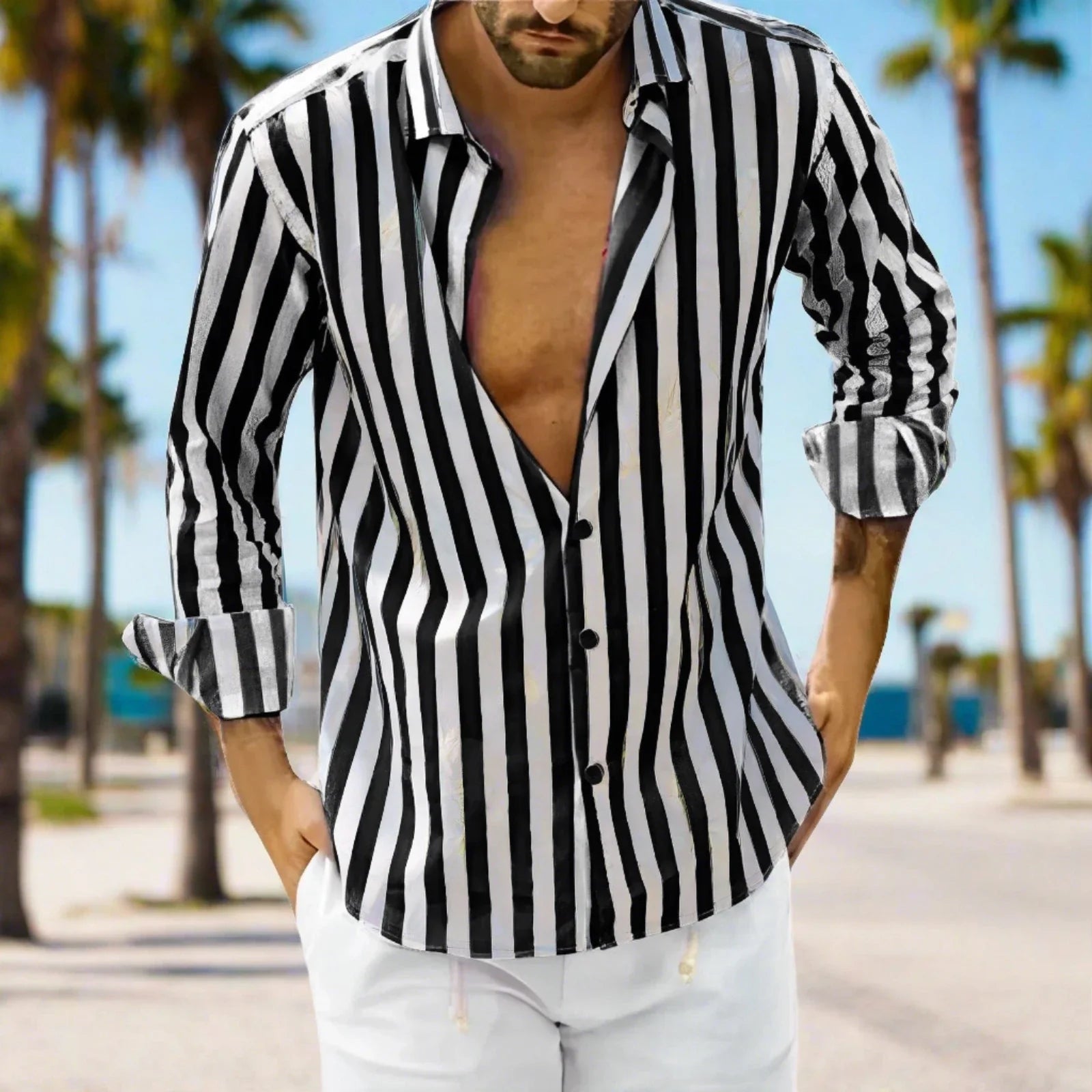 Laluna® | Casual Gestreepte Blouse