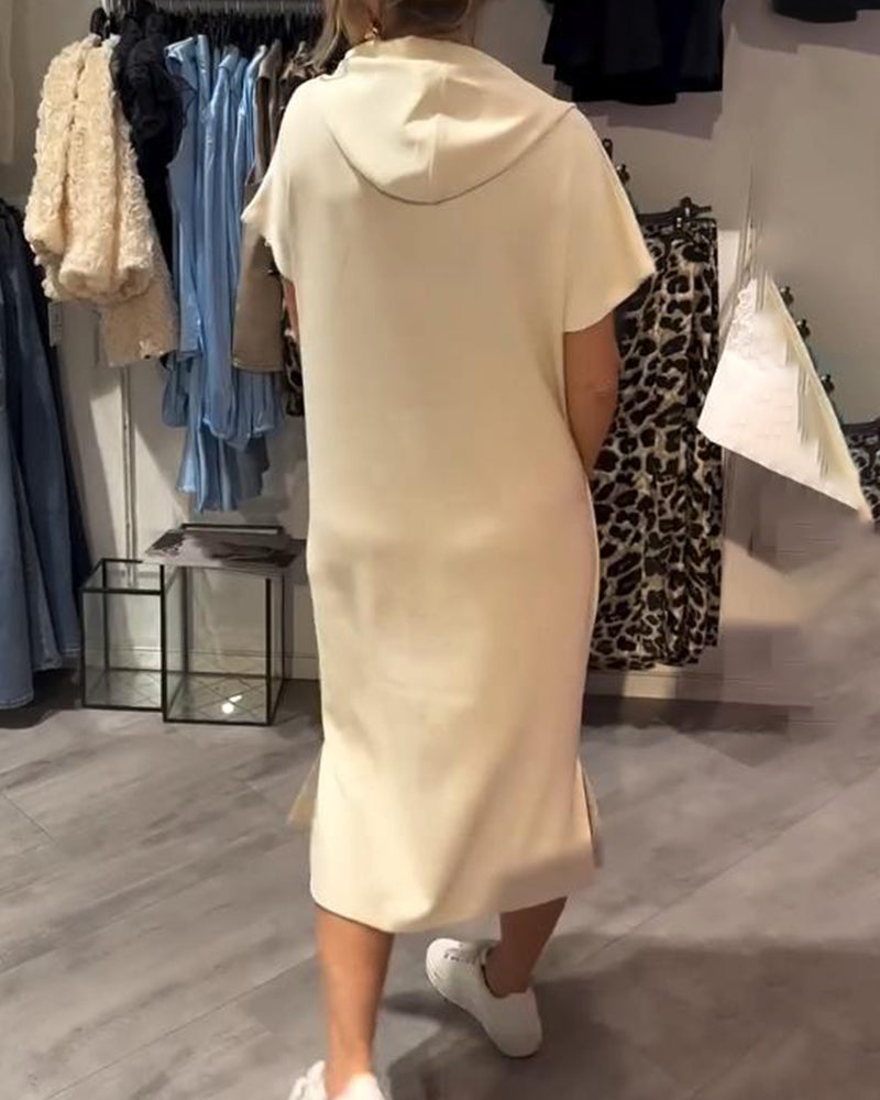 Laluna® | Elegante Jurk Met Capuchon