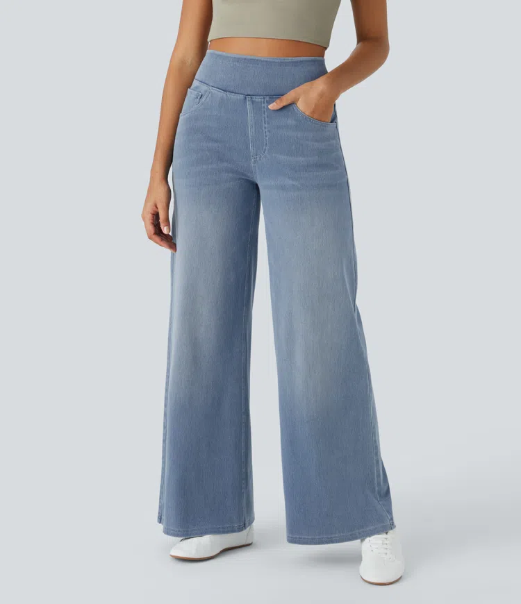 Laluna® | Comfortabele jeans met hoge taille