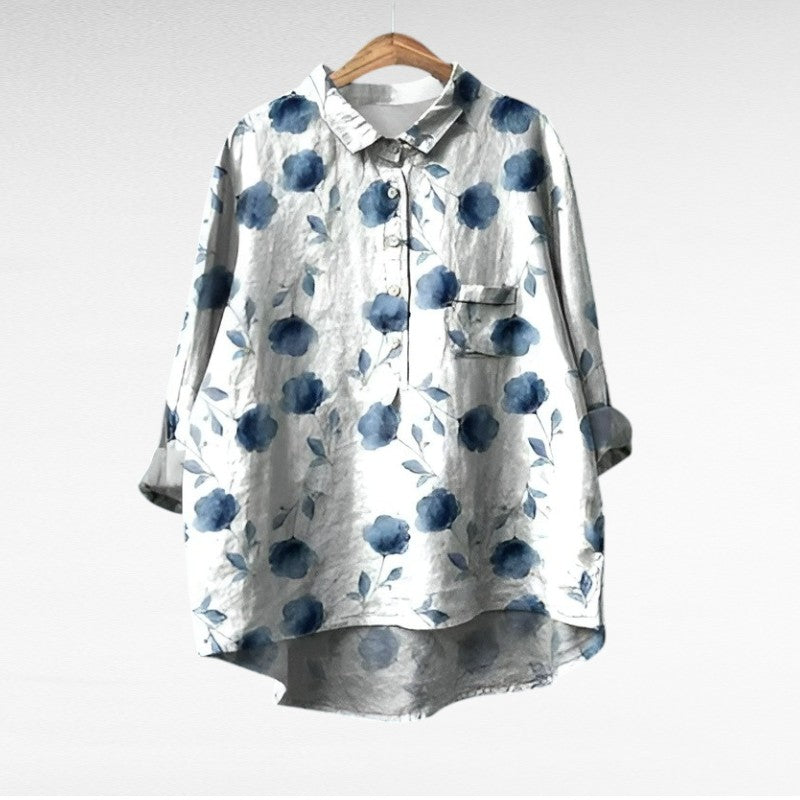Laluna® | Klassieke Bloemenblouses