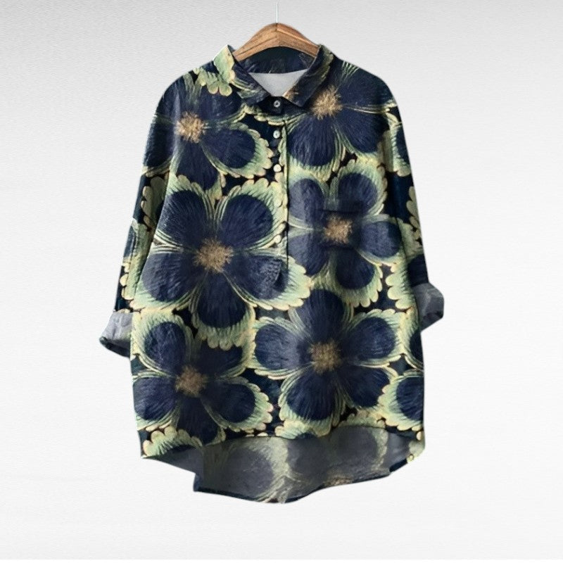 Laluna® | Klassieke Bloemenblouses