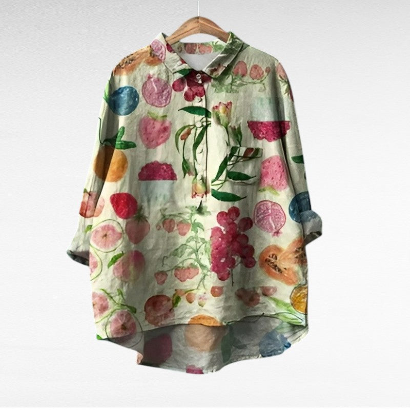 Laluna® | Klassieke Bloemenblouses