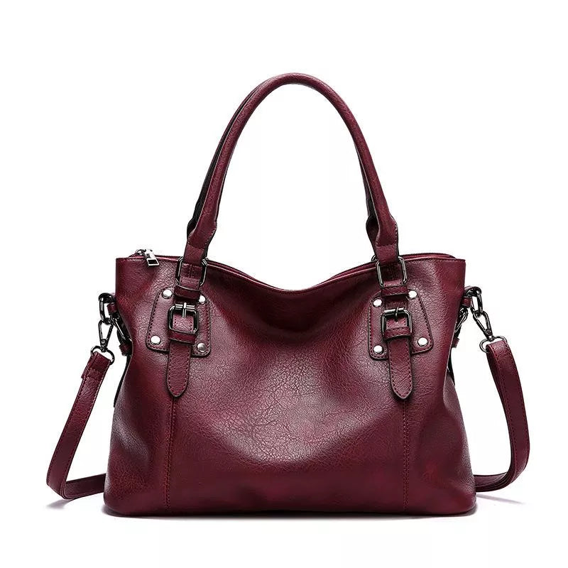 LALUNA® | ELEGANTE LEREN SCHOUDERTAS