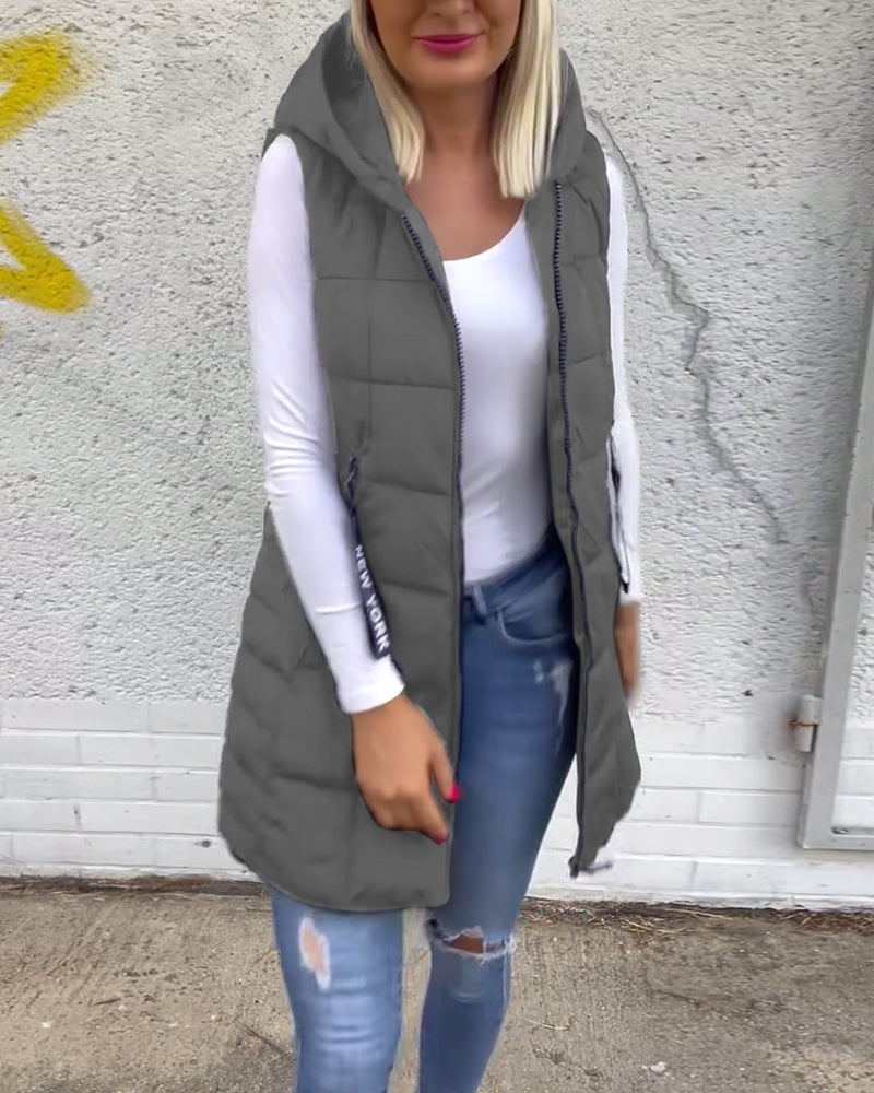 Laluna® | Mouwloze Gewatteerde Jas