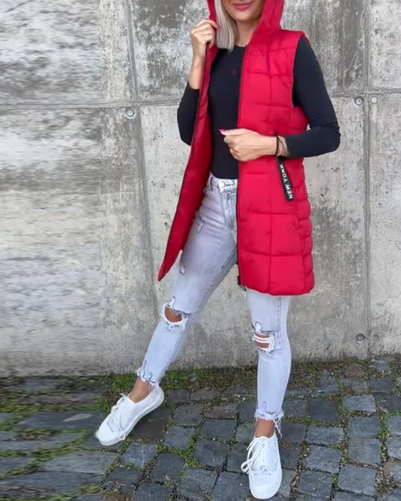 Laluna® | Mouwloze Gewatteerde Jas