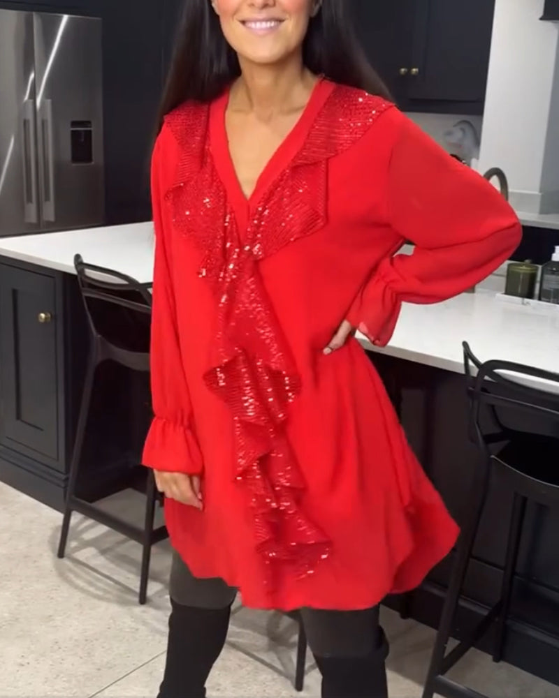 Laluna® | Stijlvolle Blouse met Ruffles