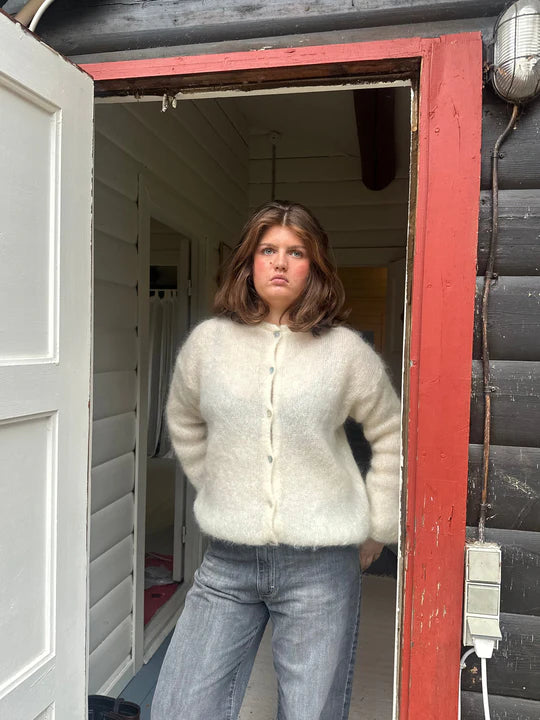 LALUNA®  | MOHAIR CARDIGAN